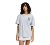 T-Shirt BILLABONG "Always Looking", Damen, Gr. XS, grau heather, Obermaterial: 100% Walkfrottier;, Shirts T-Shirt (40587142-XS) grau heather