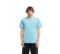 T-Shirt BILLABONG "Arch Wave", Herren, Gr. M, blau (blau haze), Obermaterial: 100% Baumwolle., Shirts T-Shirt (22101638-M) blau haze