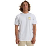 T-Shirt BILLABONG "Crayon Wave", Damen, Gr. XS, weiß, Obermaterial: 100% Walkfrottier;, Shirts T-Shirt (68556816-XS)