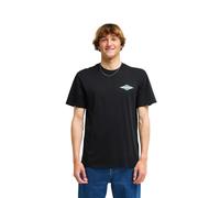 T-Shirt BILLABONG "Crayon Wave", Herren, Gr. S, schwarz, Obermaterial: 70% Baumwolle, 30% Baumwolle., Shirts T-Shirt (13886854-S) schwarz