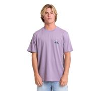 T-Shirt BILLABONG "Crayon Wave Premium", Herren, Gr. M, lila (lila ash), Obermaterial: 100% Baumwolle., Shirts T-Shirt (11003307-M) lila ash