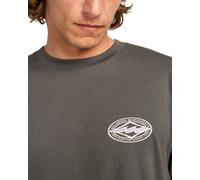 T-Shirt BILLABONG "Diamond Vision", Herren, Gr. M, grau (raven), Obermaterial: 100% Baumwolle., Shirts T-Shirt (30744120-M) raven