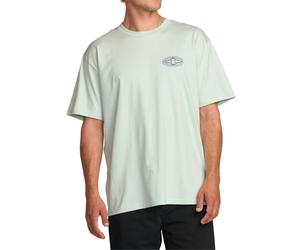 T-Shirt BILLABONG "Diamond Vision Regular", Herren, Gr. S, blau (ash blau), Obermaterial:100% Walkfrottier;, Shirts T-Shirt (57639931-S) ash blau