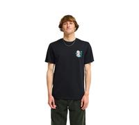 T-Shirt BILLABONG "Evil Twin", Herren, Gr. XL, schwarz, Obermaterial: 70% Baumwolle, 30% Baumwolle., Shirts T-Shirt (33428029-XL) schwarz