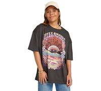 T-Shirt BILLABONG "Golden Child", Damen, Gr. XL, off schwarz, 100% Baumwolle, Shirts T-Shirt (17630623-XL) off schwarz
