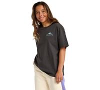T-Shirt BILLABONG "Heritage Backer", Damen, Gr. XS, off schwarz, 100% Baumwolle, Shirts T-Shirt (98727939-XS) off schwarz
