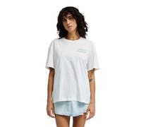 Billabong – T-Shirt Heritage Baker Damen Weiß Gr. L (SaltCrystal)