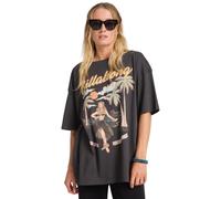 T-Shirt BILLABONG "My Sunny Girl", Damen, Gr. M, schwarz (off schwarz), Obermaterial: 100% Walkfrottier;, Shirts T-Shirt (90536947-M) off schwarz