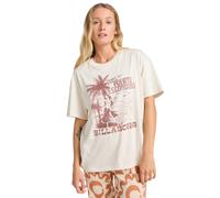 T-Shirt BILLABONG "Oriana", Damen, Gr. M, weißcap, 100% Baumwolle, Shirts T-Shirt (52671515-M) weißcap