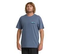 T-Shirt BILLABONG "Range A/DIV Premium", Herren, Gr. S, blau (china blau), Obermaterial: 100% Baumwolle., Shirts T-Shirt (36728356-S) china blau