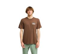 T-Shirt BILLABONG "Range", Herren, Gr. S, braun (carafe), Obermaterial: 100% Baumwolle., Shirts T-Shirt (68286433-S) carafe