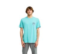 T-Shirt BILLABONG "Rockies", Herren, Gr. S, blau (jade grau), Obermaterial: 100% Baumwolle., Shirts T-Shirt (33937730-S) jade grau
