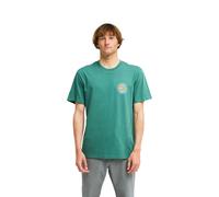 T-Shirt BILLABONG "Rockies", Herren, Gr. S, grün (smoke pine), Obermaterial: 100% Baumwolle., Shirts T-Shirt (30388465-S) smoke pine