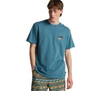 T-Shirt BILLABONG "Rockies", Herren, Gr. XS, blau (vintage blau), Obermaterial: 100% Baumwolle., Shirts T-Shirt (13835357-XS) vintage blau