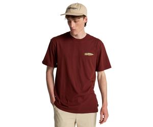 T-Shirt BILLABONG "Runner Up", Herren, Gr. M, braun (burnt rot), Obermaterial: 100% Baumwolle., Shirts T-Shirt (48529312-M) burnt rot