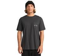 BILLABONG STACKED ARCH POCKET T-Shirt 2024 washed black - M