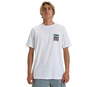 Billabong T-Shirt Stamp S/S – Herren – Weiß – Gr. XXL