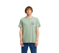 T-Shirt BILLABONG "Stamp", Herren, Gr. M, grün (sea spray), Obermaterial: 100% Baumwolle., Shirts T-Shirt (87555423-M) sea spray