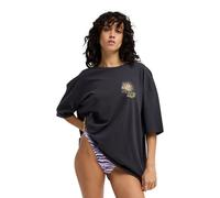 T-Shirt BILLABONG "Sun Chasing", Damen, Gr. S, schwarz (off schwarz), Obermaterial: 100% Baumwolle., Shirts T-Shirt (27078845-S) off schwarz