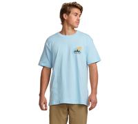 T-Shirt BILLABONG "Sun Down Adventure Division", Herren, Gr. M, blau, Obermaterial:100% Walkfrottier;, Shirts T-Shirt (83996204-M) blau
