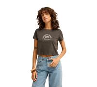 T-Shirt BILLABONG "Suns Up Now", Damen, Gr. L, off schwarz, Obermaterial: 70% Baumwolle, 30% Baumwolle., Shirts T-Shirt (28312637-L) off schwarz