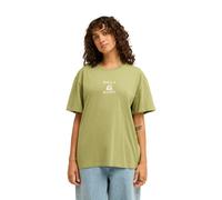T-Shirt BILLABONG "Surfing In Town", Damen, Gr. S, grün (army grün), Obermaterial: 70% Baumwolle, 30% Baumwolle., Shirts T-Shirt (84098200-S) army grün