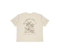 T-Shirt BILLABONG "This Is Tropica", Damen, Gr. S, weiß (weißcap), [ Fabric] Cotton, Shirts T-Shirt (32510653-S)