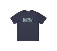 T-Shirt BILLABONG "Trademark", Damen, Gr. XS, blau (denim), 100% Baumwolle, Shirts T-Shirt (69948755-XS)