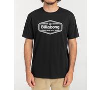 Black Billabong Trademark Short Sleeve T-shirt Schwarz XL Herren