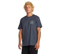 T-Shirt BILLABONG "Trail A/Div", Herren, Gr. L, blau (midnight blau), 100% Baumwolle, Shirts T-Shirt (18616213-L) midnight blau