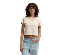 T-Shirt BILLABONG "TRIPLE STACKED", Damen, Gr. XS (34), oatmeal, Obermaterial: 100% Baumwolle, Shirts T-Shirt, für Erwachsene, sportlicher Stil, für sportliche Aktivitäten (86466550-XS) oatmeal