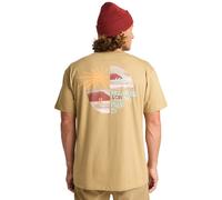 T-Shirt BILLABONG "Twin Fin", Herren, Gr. S, grün (khaki), Obermaterial: 100% Walkfrottier;, Shirts T-Shirt (23859753-S) khaki