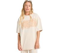 T-Shirt BILLABONG "Wander Across", Damen, Gr. S, weißcap, 100% Baumwolle, Shirts T-Shirt (62175763-S) weißcap