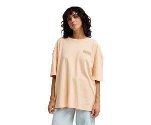 T-Shirt BILLABONG "Waterfall", Damen, Gr. S, beige (soft peach), Obermaterial: 100% Baumwolle., Shirts T-Shirt (64711445-S) soft peach