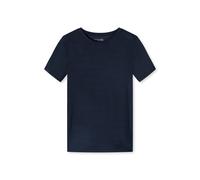 Schiesser Damen Schlafshirt 175475-800 Kurzarm Modal Blau Größe 38