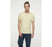 T-Shirt BLEND "BHDinton tee crew", Herren, Gr. XL, alfalfa, Single Jersey, Obermaterial: 95% Baumwolle, 5% Elasthan, unifarben, regular fit normal, Rundhals, Shirts T-Shirt (10629229-XL) alfalfa