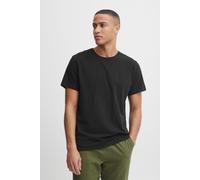 T-Shirt BLEND "BHDinton tee crew", Herren, Gr. XL, schwarz, Single Jersey, Obermaterial: 95% Baumwolle, 5% Elasthan, unifarben, regular fit normal, Rundhals, Shirts T-Shirt (58415800-XL) schwarz