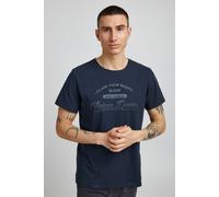 T-Shirt BLEND "BHPillo", Damen, Gr. M, marineblaus, Web, 100% Baumwolle, regular fit normal, Rundhals, normaler Saum, Shirts T-Shirt, Klassisches T-Shirt mit Rundhalsausschnitt (91216263-M) marineblau