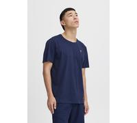 T-Shirt BLEND "T-Shirt BHTee", Herren, Gr. M, blau (dressblauscashmerestonemix), Web, Obermaterial: 100% Baumwolle CO., casual, regular fit normal, Rundhals, Shirts (21573129-M) dressblauscashmereston