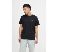 T-Shirt BLEND "BHTee", Damen, Gr. M, schwarz, Web, 100% Baumwolle, bedruckt, regular fit normal, Rundhals, Shirts T-Shirt, Basic T-Shirt mit Rundhalsausschnitt (14780802-M) schwarz