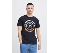 T-Shirt BLEND "BHTee", Damen, Gr. M, schwarz, Web, 100% Baumwolle, unifarben, regular fit normal, Shirts T-Shirt, Lässiges T-Shirt mit Print (55799341-M) schwarz