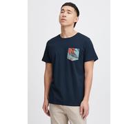 Blend BHTrop - 20714922ME Herren T-Shirt Longshirt Basic, Größe:XL, Farbe:Dress Blues (194024)