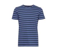 Blend BHAbell Herren T-Shirt Kurzarm Shirt gestreift mit Rundhalsausschnitt, Größe:XL, Farbe:Dutch Blue (183928)