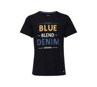 T-Shirt BLEND "T-Shirt BHArtur", Herren, Gr. M, schwarz, Obermaterial: 100% Baumwolle CO., Shirts T-Shirt (23893706-M) schwarz