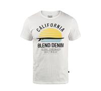 T-Shirt BLEND "T-Shirt BHCalifo", Jungen, Gr. L, weiß (sanftes weiß), Obermaterial: 100% Baumwolle CO., Shirts T-Shirt (34332549-L) sanftes weiß