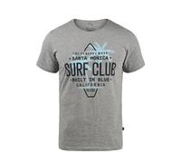 Blend BHCalifo Herren T-Shirt Kurzarm Shirt mit Print Rundhals-Ausschnitt Baumwollmischung Regular fit, Größe:M, Farbe:Stone Mix (70813)