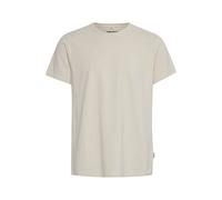 Blend BHDinton Tee Crew Herren T-Shirt Kurzarm Shirt Basic mit Bruststickerei Logo-Stickerei Hochwertige Baumwoll-Qualität Rundhals-Ausschnitt Casual Fit, Größe:3XL, Farbe:Oyster Gray (141107)