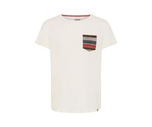 T-Shirt BLEND "T-Shirt BHElandro", Jungen, Gr. L, weiß (egret), Obermaterial: 100% Baumwolle CO., Shirts T-Shirt (66663136-L) egret