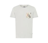 T-Shirt BLEND "T-Shirt BHFlorens", Jungen, Gr. XXL, grau (chip grau), Obermaterial: 100% Baumwolle CO., Shirts T-Shirt (31627224-XXL) chip grau