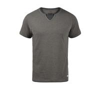 T-Shirt BLEND "T-Shirt BHLeonis", Jungen, Gr. S, grau (pewter mix), Obermaterial: 80% Baumwolle CO. 20% Polyester PES., Shirts T-Shirt (79669705-S) pewter mix